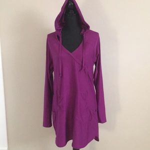 Athleta sporty tunic, beach cover-up